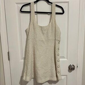 Zara off white dress NWT size L